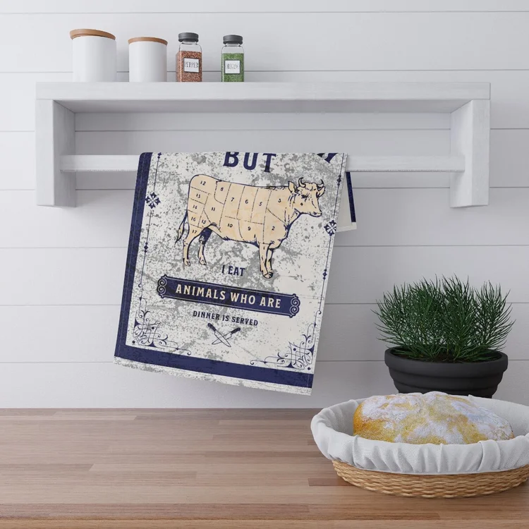 Not a Vegetarian Kitchen Towel